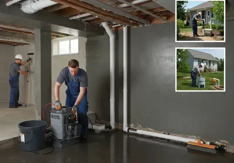 Basement Waterproofing and Flood Prevention process in Mesquite, TX